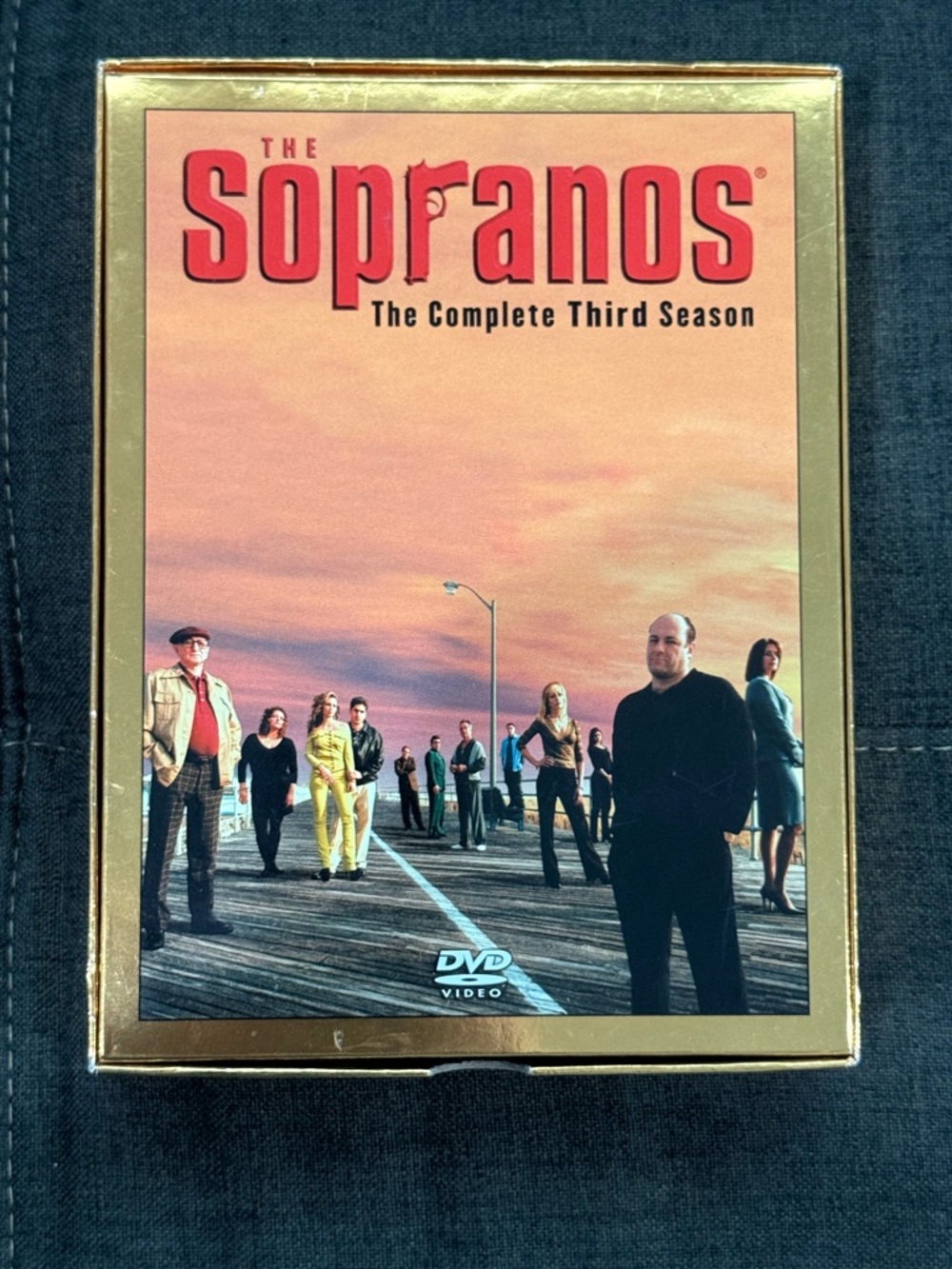 The Sopranos The Complete Third Season DVD Box Set 4 Discs HBO TV Series